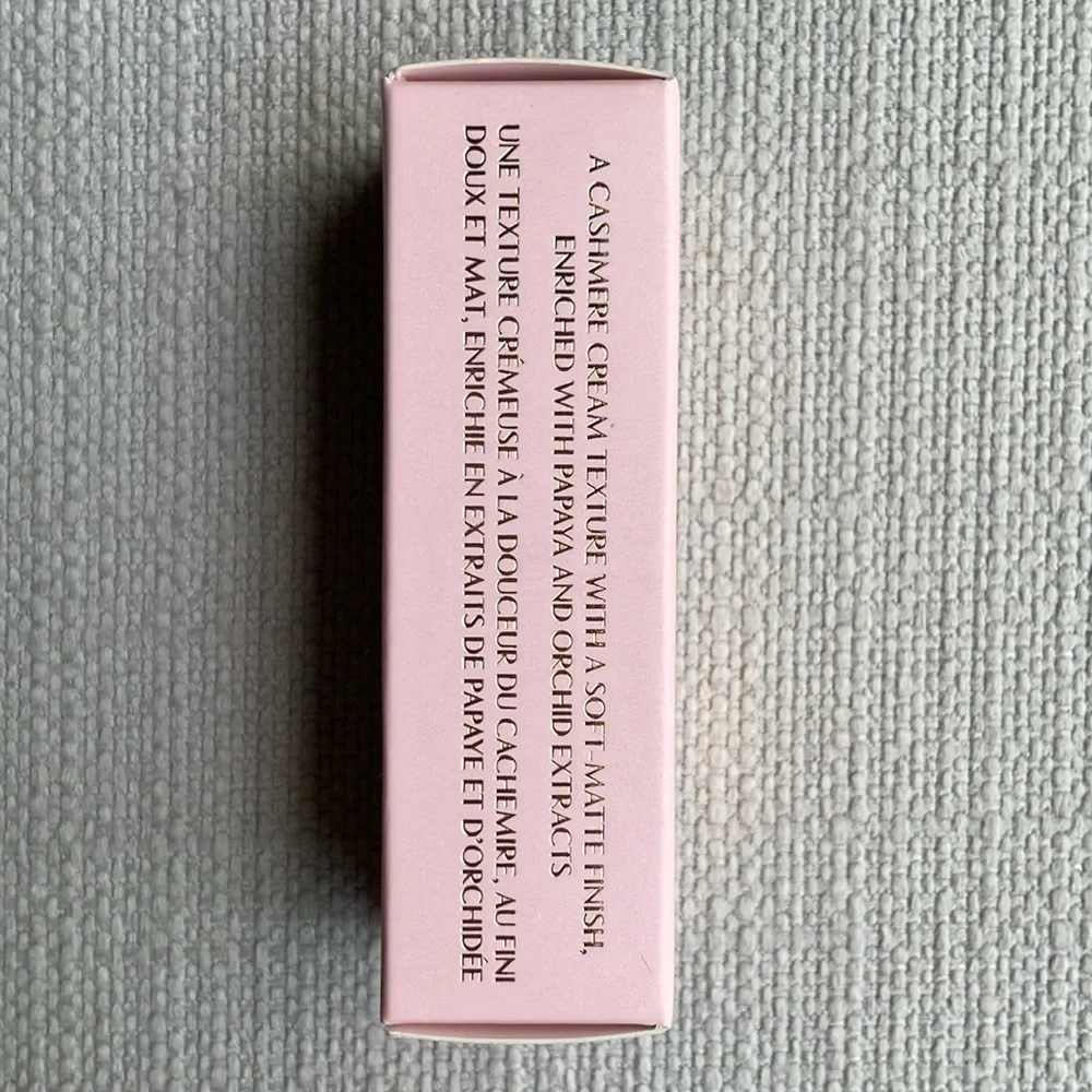 Charlotte Tilbury full sized Matte Revolution Lipstick pillow talk
